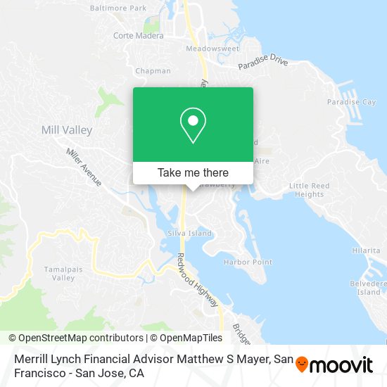 Merrill Lynch Financial Advisor Matthew S Mayer map