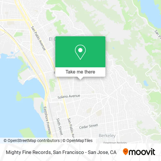 Mighty Fine Records map