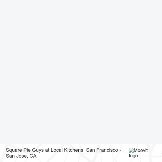 Mapa de Square Pie Guys at Local Kitchens