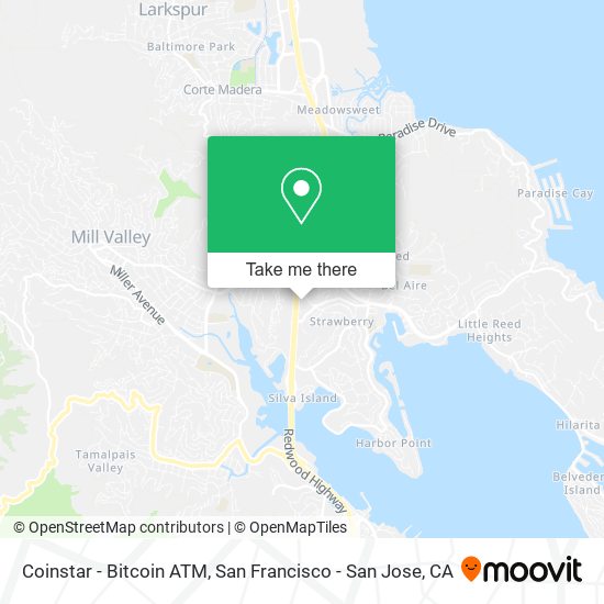 Coinstar - Bitcoin ATM map