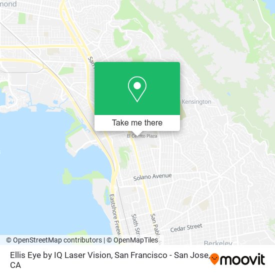 Ellis Eye by IQ Laser Vision map