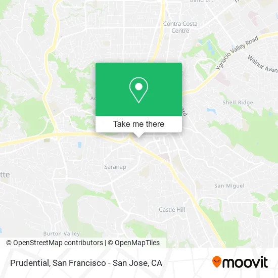 Mapa de Prudential