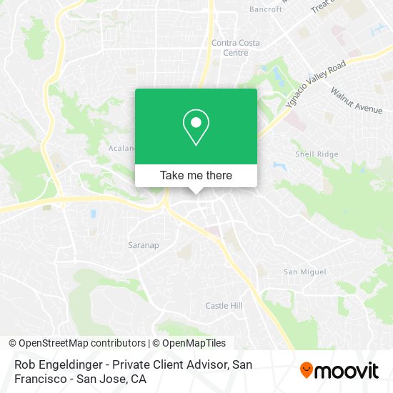 Mapa de Rob Engeldinger - Private Client Advisor