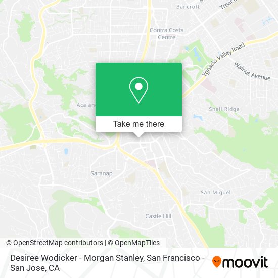 Mapa de Desiree Wodicker - Morgan Stanley