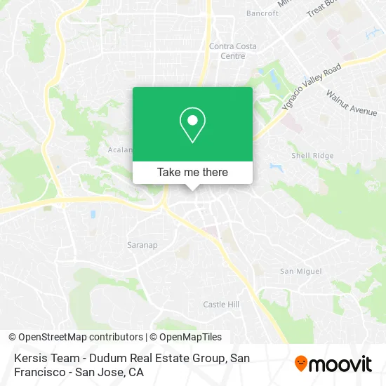 Mapa de Kersis Team - Dudum Real Estate Group
