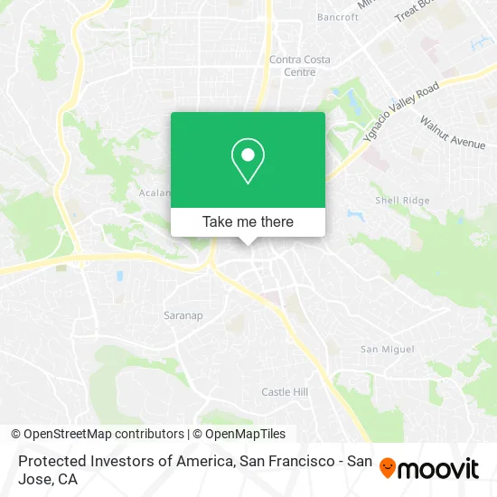 Protected Investors of America map