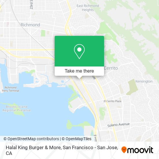 Mapa de Halal King Burger & More