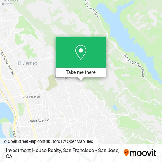 Investment House Realty map