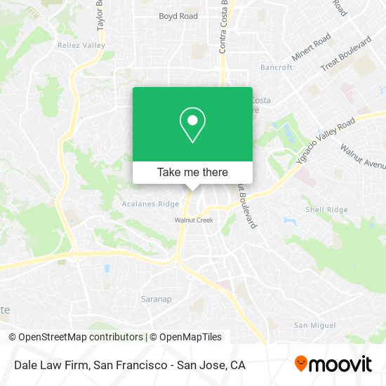 Dale Law Firm map