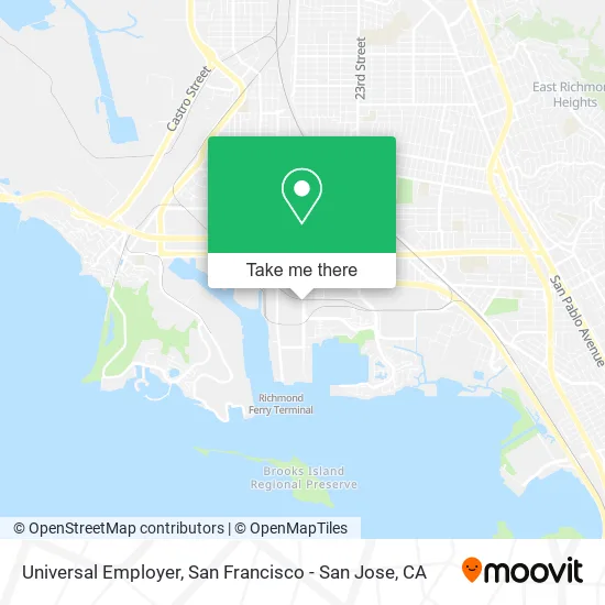 Mapa de Universal Employer