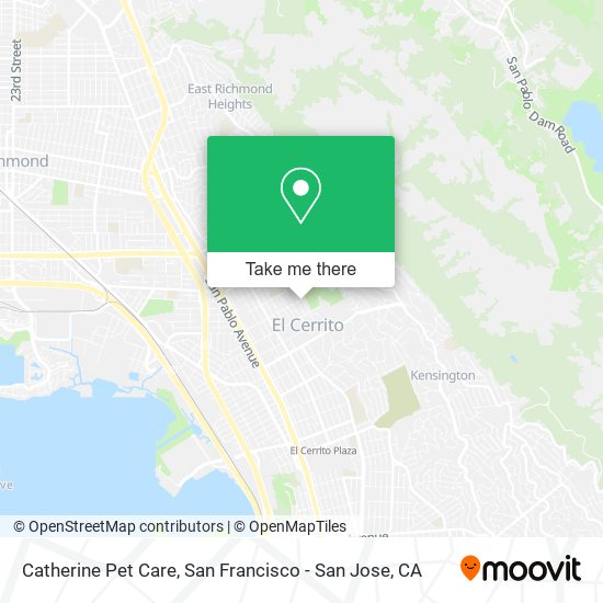 Catherine Pet Care map