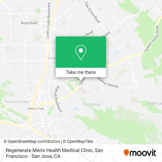 Regenerate Men's Health Medical Clinic map