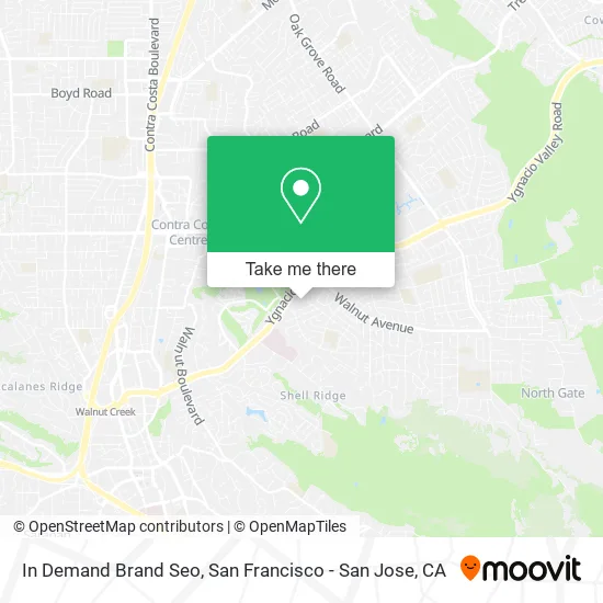 Mapa de In Demand Brand Seo