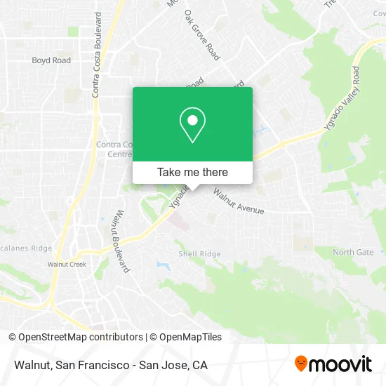 Mapa de Walnut