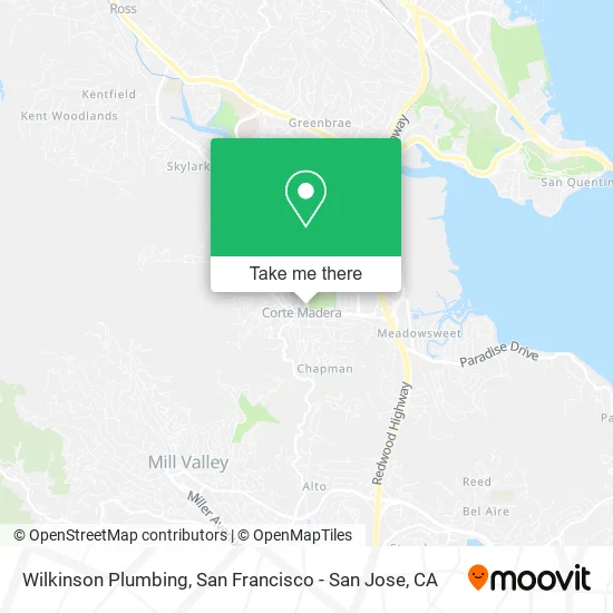 Mapa de Wilkinson Plumbing