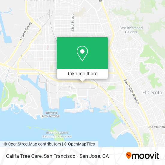 Mapa de Califa Tree Care