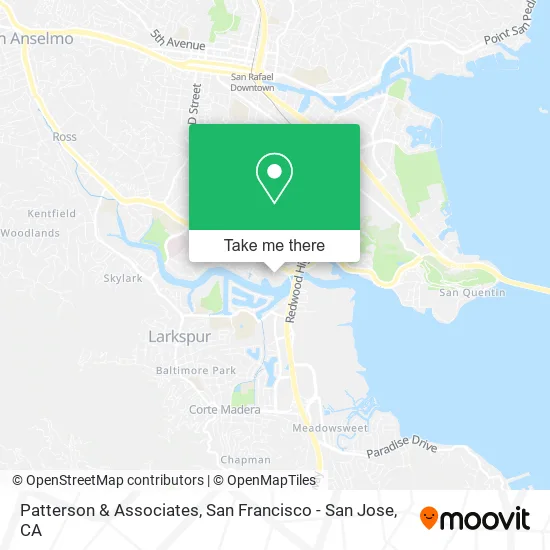 Patterson & Associates map