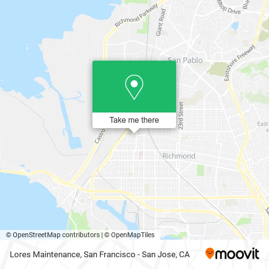 Lores Maintenance map