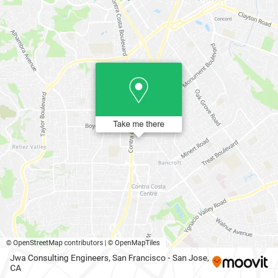 Jwa Consulting Engineers map