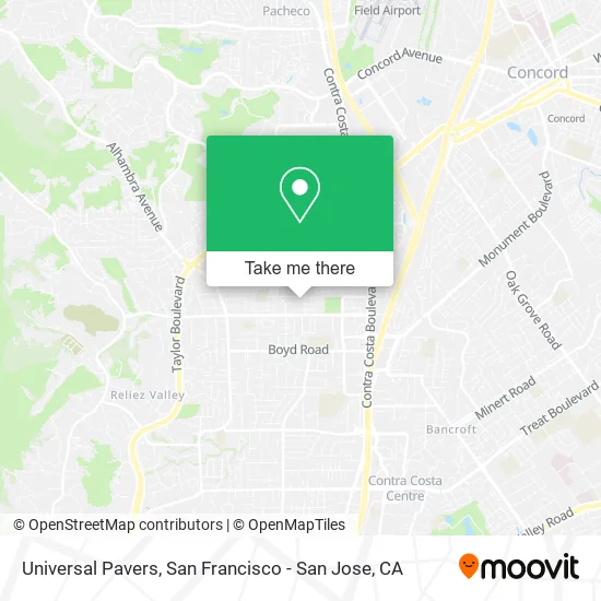 Universal Pavers map