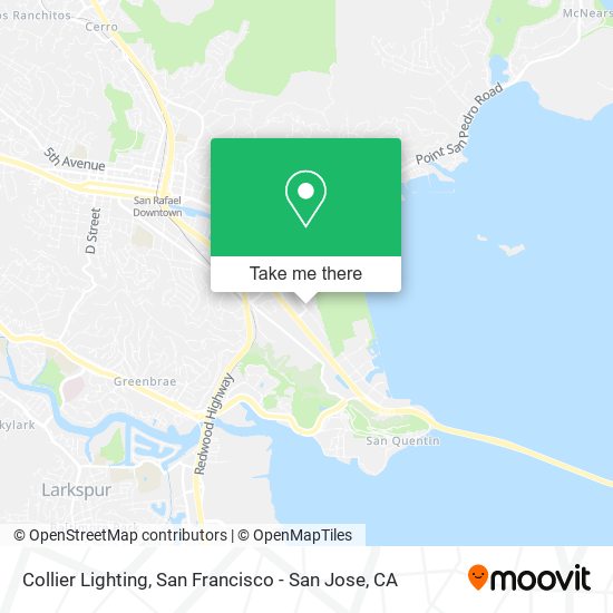 Collier Lighting map