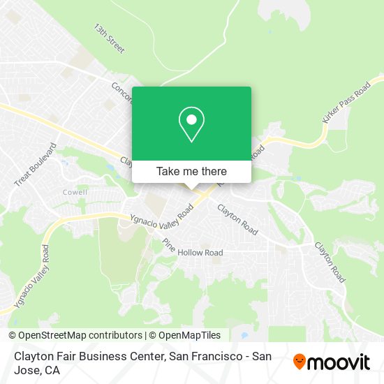 Mapa de Clayton Fair Business Center