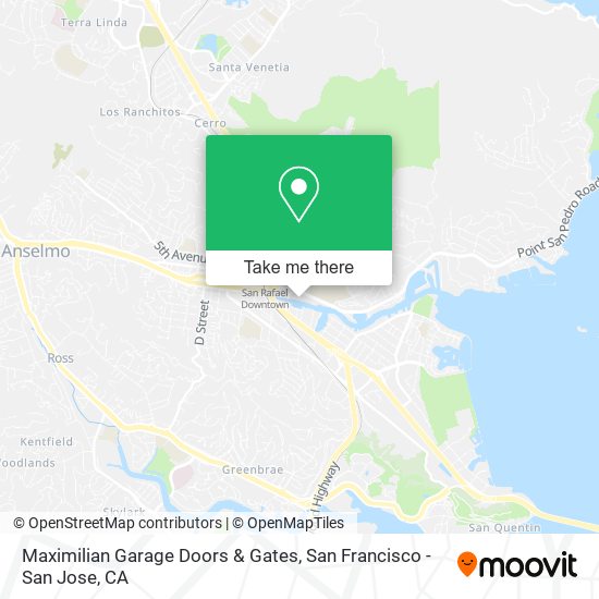 Maximilian Garage Doors & Gates map