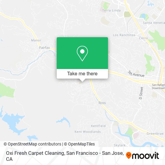 Oxi Fresh Carpet Cleaning map