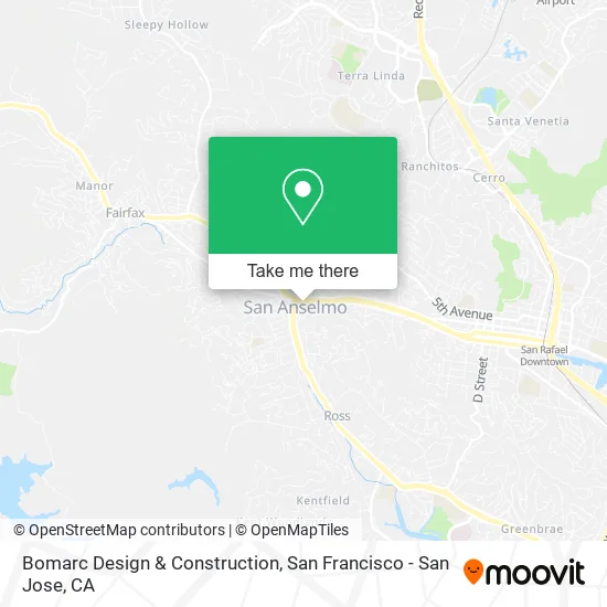 Mapa de Bomarc Design & Construction
