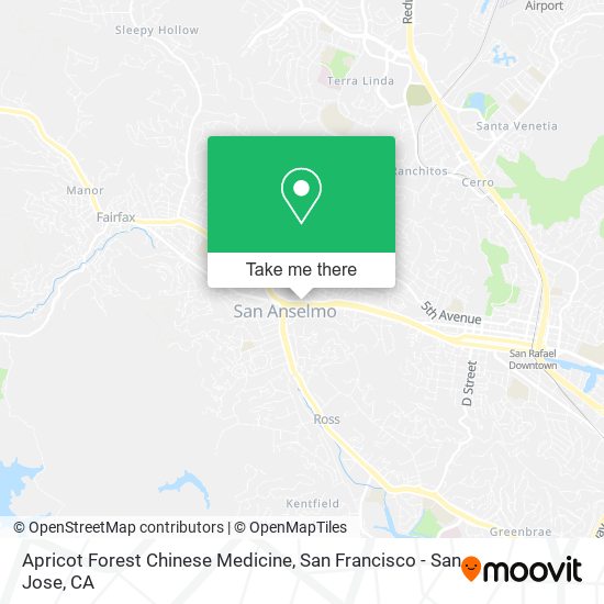 Mapa de Apricot Forest Chinese Medicine