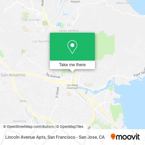 Lincoln Avenue Apts map