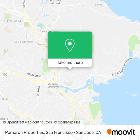 Pamaron Properties map