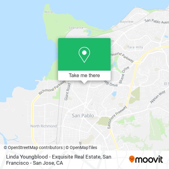 Linda Youngblood - Exquisite Real Estate map