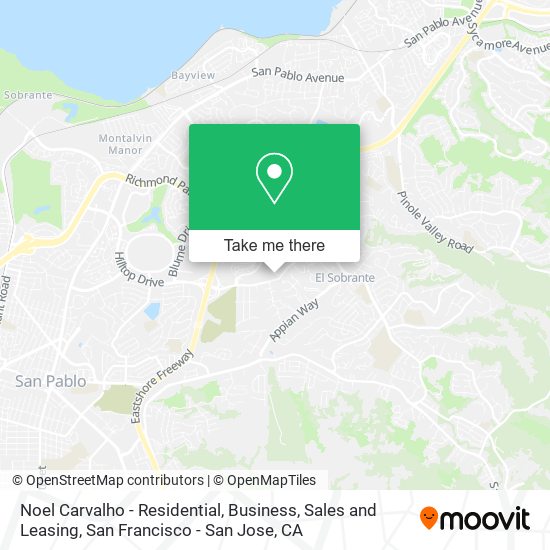 Mapa de Noel Carvalho - Residential, Business, Sales and Leasing