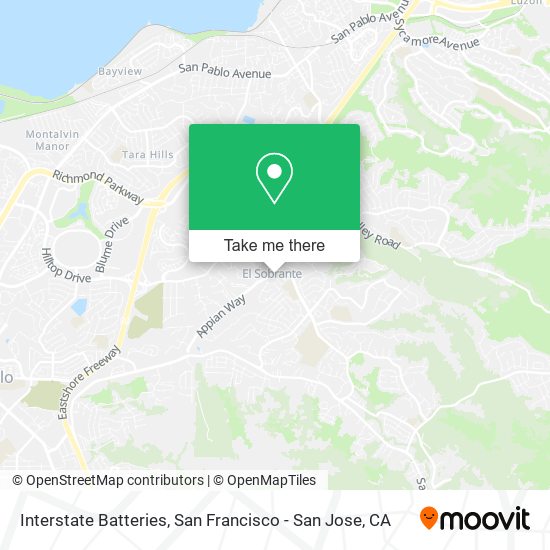 Interstate Batteries map