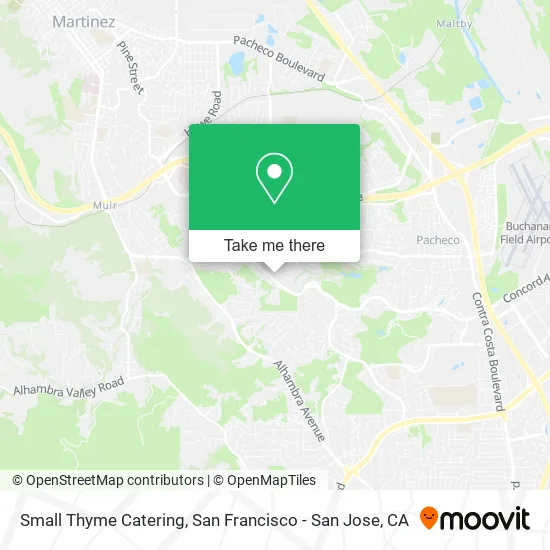 Small Thyme Catering map