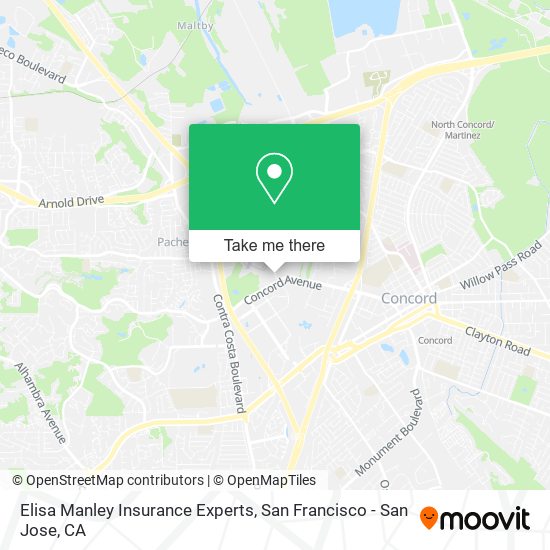 Mapa de Elisa Manley Insurance Experts