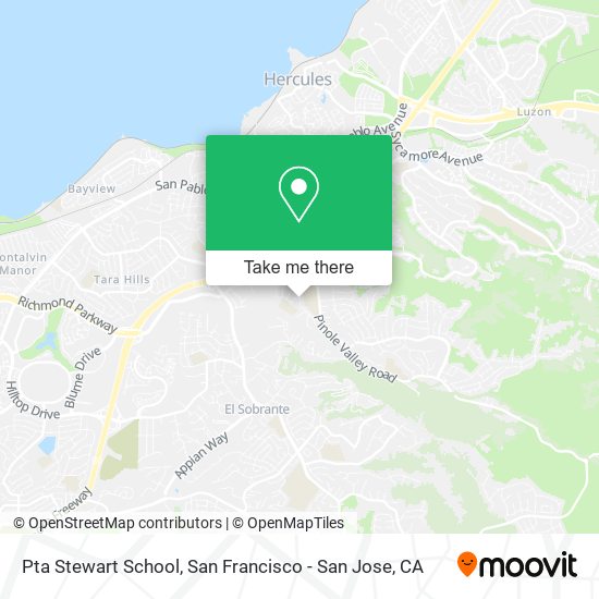 Mapa de Pta Stewart School