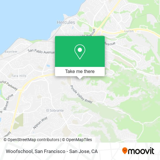 Mapa de Woofschool