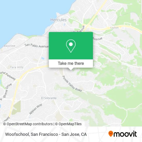 Mapa de Woofschool