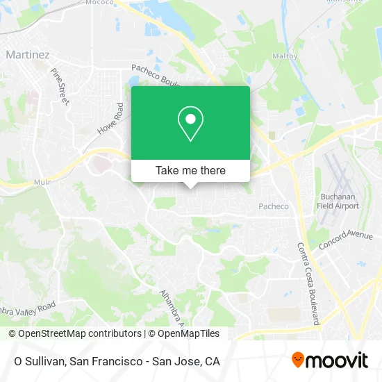 Mapa de O Sullivan