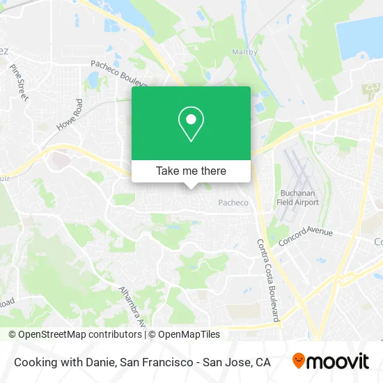 Mapa de Cooking with Danie