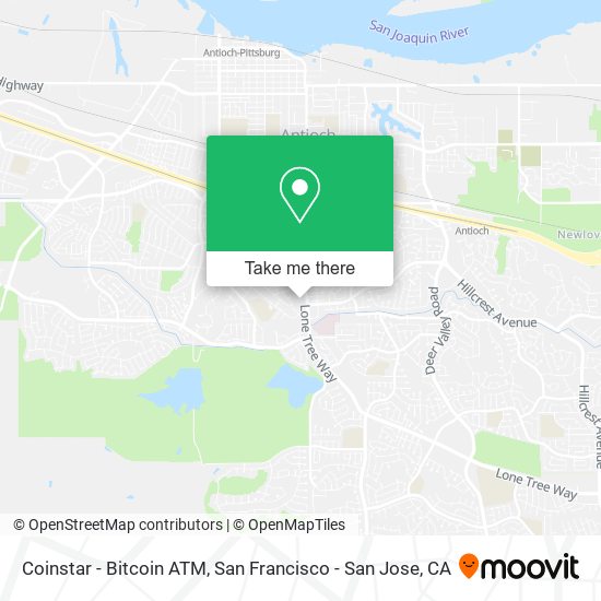 Coinstar - Bitcoin ATM map