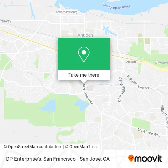 Mapa de DP Enterprise's