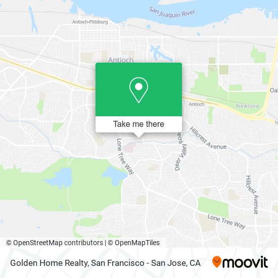 Golden Home Realty map