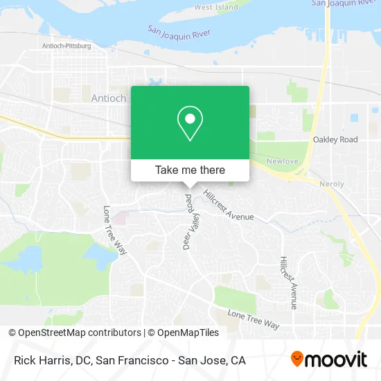 Rick Harris, DC map