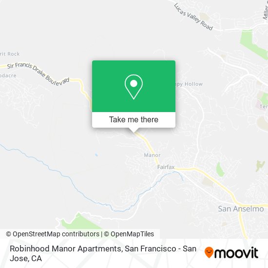 Robinhood Manor Apartments map