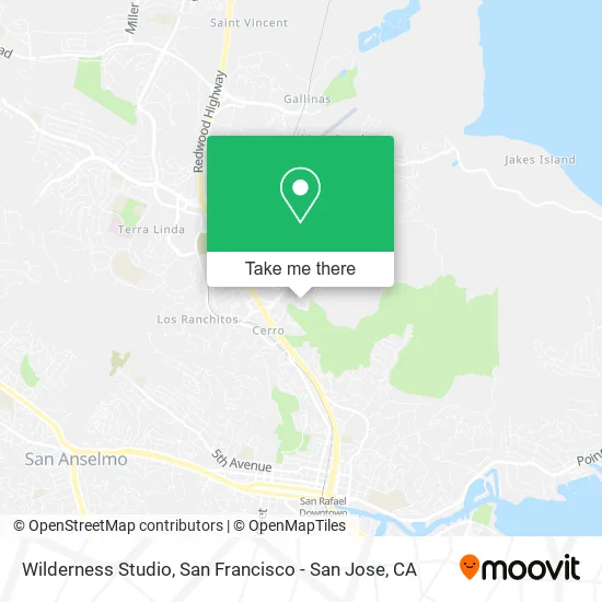 Wilderness Studio map