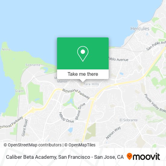 Caliber Beta Academy map