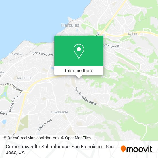 Mapa de Commonwealth Schoolhouse